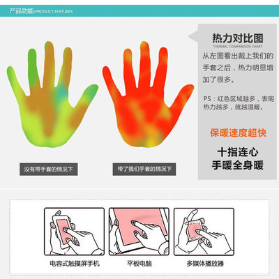 韩版秋冬幼儿园宝宝可爱条纹时尚半边绒毛巾手套